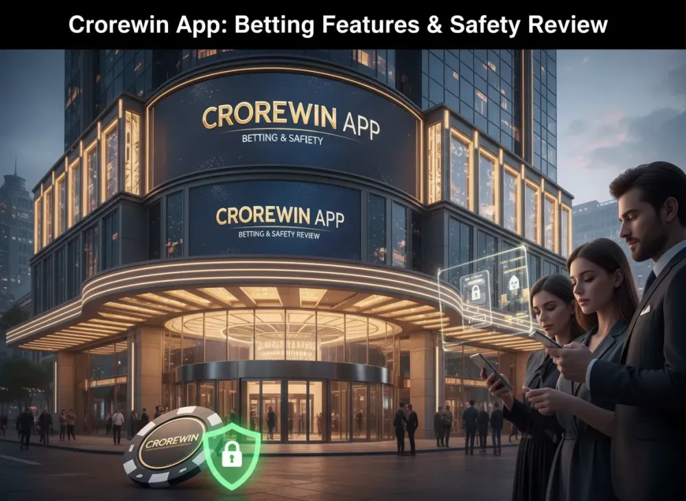 Crorewin app review of betting features and safety