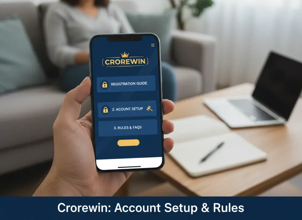 Crorewin registration guide to account setup and rules
